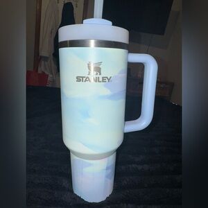 Stanley Pastel Blue and White Thermos